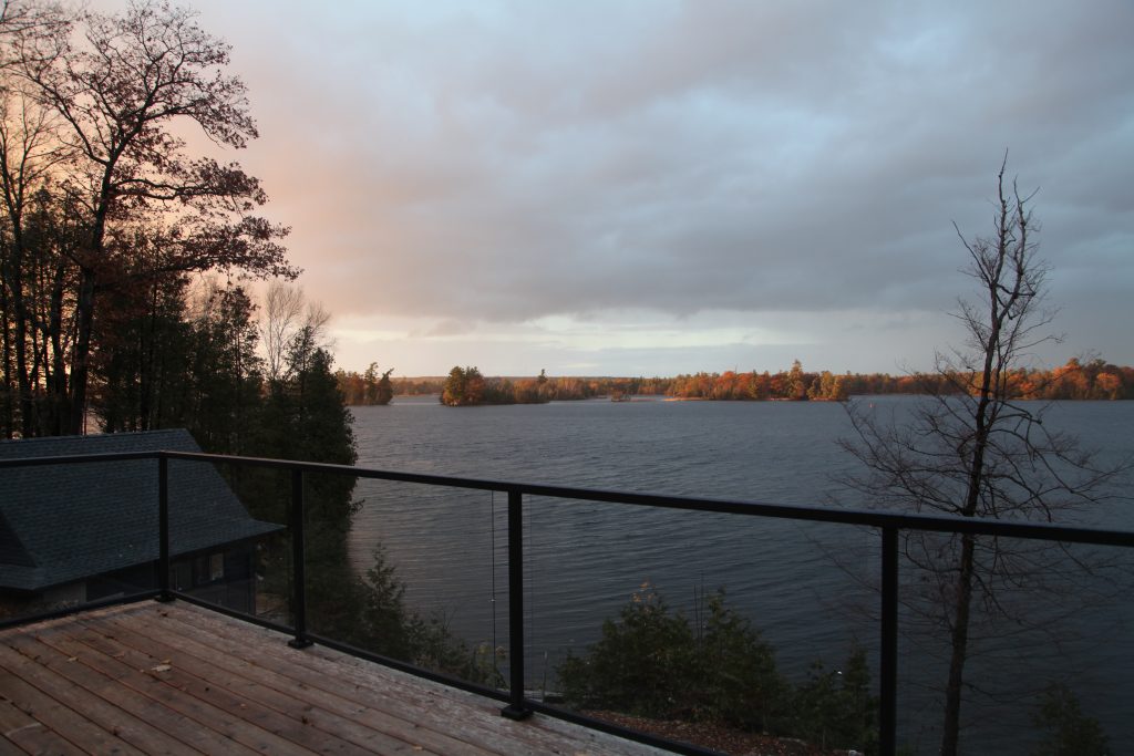 Eaglewings deck view during Autumn 